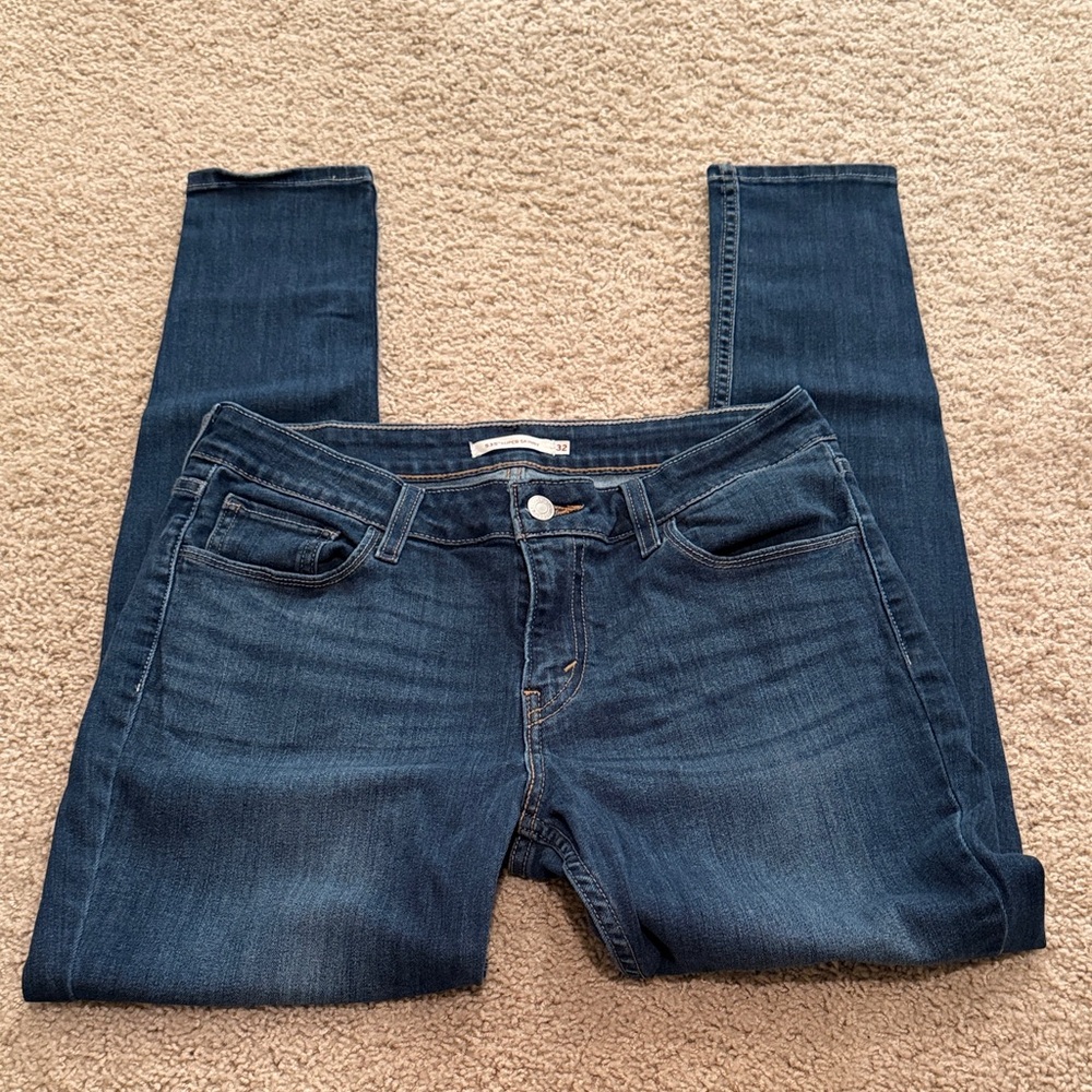 Levi's Midnight Blue Skinny Jeans